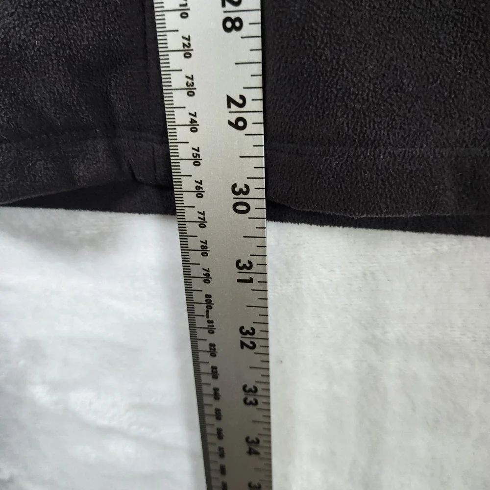 The North Face TKA 100 Fleece Jacket XXL‎ Black Gray Full Zip